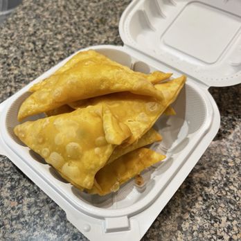 China Sky Chinese Restaurant - Crab Rangoons. They were a littlw sweet for my liking - Chinese Near Me - Bridgeport, Connecticut China Sky Chinese Restaurant - Crab Rangoons. They were a littlw sweet for my liking - Chinese Near Me - Bridgeport, Connecticut