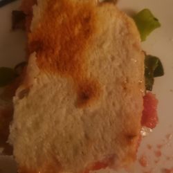 Bottom side of the crust very thin
