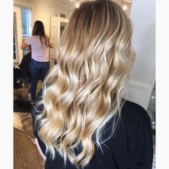 Imbue Salon - After! With a full balayage. - Hair Salons Near Me - Delray Beach, Florida