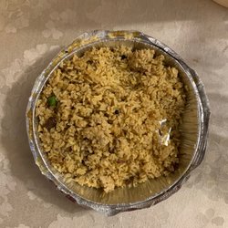 Aladdin Restaurant - Just rice, no meat for beef tehari.