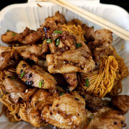 Beef Cake Noodles