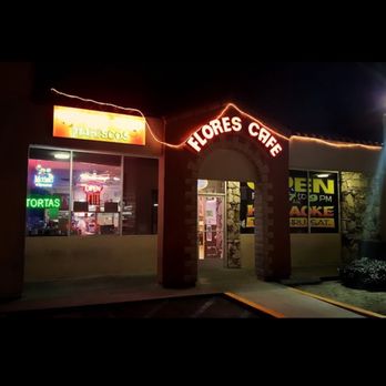 Flores Cafe - Front of the restaurant, it looks small, but there is a dance floor and a DJ area - Mexican Near Me - Carson, California