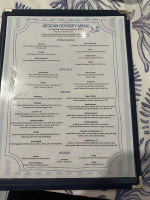 Menu photo 8 Smyrna Restaurant Alexandria, VA