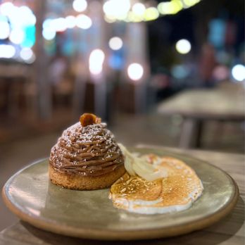 A16 - Monte Blanco [sic?] Chestnut Dessert | $15 - Italian Near Me - San Francisco, California