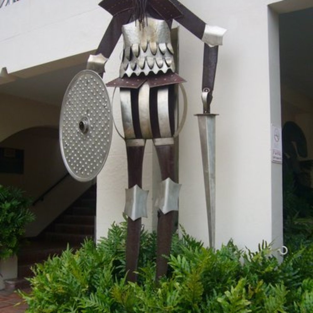 Castillo de Serrallés - The rum baron really liked Don Quixote (as you can see from the sculpture) and so named his rum Don Q. - Museums Near Me - Ponce, Puerto Rico Castillo de Serrallés - The rum baron really liked Don Quixote (as you can see from the sculpture) and so named his rum Don Q. - Museums Near Me - Ponce, Puerto Rico