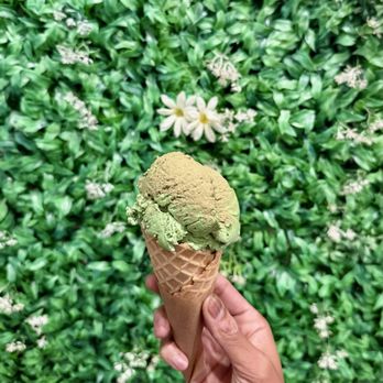Gadani - Green tea Ice Cream Cone - Coffee & Tea Near Me - Berkeley, California