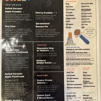 Pop Pie - Drink menu - Desserts Near Me - San Diego, California Pop Pie - Drink menu - Desserts Near Me - San Diego, California
