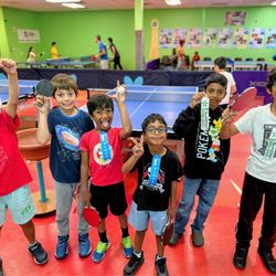 Fremont Table Tennis Academy - Weekend beginner/intermediate in-class challenge winners!