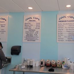 The menu and pricing The menu and pricing