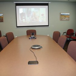 Umpqua Business Center - The Boardroom. Seats 10-12 people for a more intimate setting. Perfect for depositions and mediations.