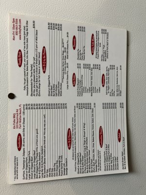 Menu photo 3 Kinfolks Bar-B-Q Fort Walton Beach, FL