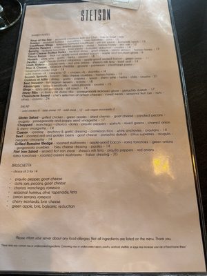 Menu photo 7 The Stetson Social Peoria, AZ