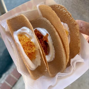 Wat Thai - Crispy Thai pancakes, both sweet and savory. 3 for $5 - Buddhist Temples Near Me - North Hollywood, California Wat Thai - Crispy Thai pancakes, both sweet and savory. 3 for $5 - Buddhist Temples Near Me - North Hollywood, California