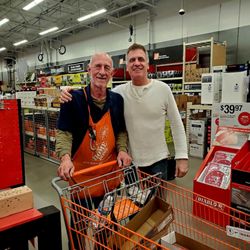 The Home Depot - Gary, our Home Depot Hero, is on the right of Luca.