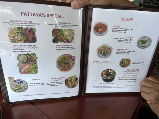 Menu photo 8 Pattaya Thai Honolulu, HI
