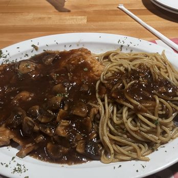 Mangia Bene Big Slice - Veal Marsala - Italian Near Me - Cape Coral, Florida Mangia Bene Big Slice - Veal Marsala - Italian Near Me - Cape Coral, Florida