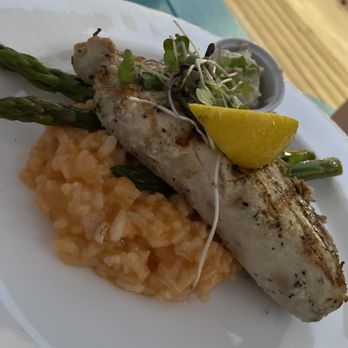 The Mermaid - Fish with risotto, so good!!! - Caribbean Near Me - Christiansted, Virgin Islands The Mermaid - Fish with risotto, so good!!! - Caribbean Near Me - Christiansted, Virgin Islands