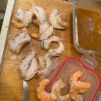 Crab Pub - This is the Shrimp that we took out of the crab boil so I could clean them myself otherwise $65 wasted. - Cajun/Creole Near Me - San Diego, California Crab Pub - This is the Shrimp that we took out of the crab boil so I could clean them myself otherwise $65 wasted. - Cajun/Creole Near Me - San Diego, California
