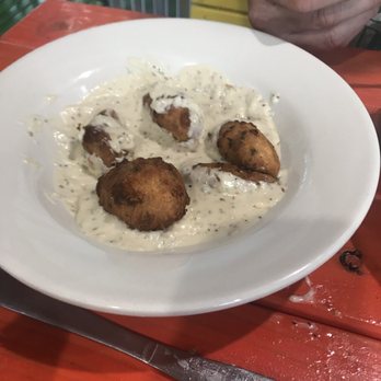 Stoney’s Munchie Bar - Limp Bizkits- a good twist with herb balls and a yummy not too sausage tasting gravy. - New American Near Me - Dayton, Ohio