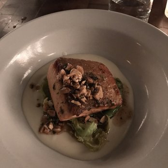 Ysabel - Seared salmon - New American Near Me - West Hollywood, California Ysabel - Seared salmon - New American Near Me - West Hollywood, California