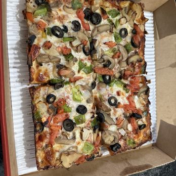 Jet's Pizza - Personal square. Veggie. - Pizza Near Me - Grosse Pointe Woods, Michigan Jet's Pizza - Personal square. Veggie. - Pizza Near Me - Grosse Pointe Woods, Michigan