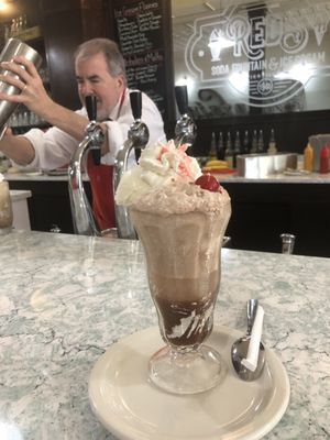 Reds Soda Fountain and Ice Cream by null