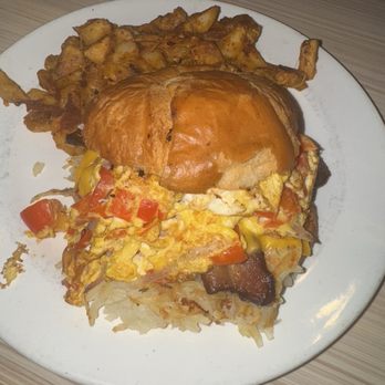 Honeybear Cafe - Steak Croissant - Breakfast & Brunch Near Me - Chicago, Illinois