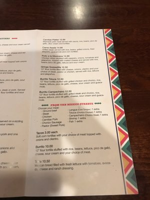 Menu photo 6 Avocados Mexican Restaurant Stoughton, MA Menu photo 6 Avocados Mexican Restaurant Stoughton, MA