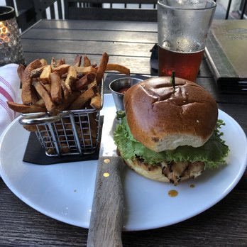 The Hangry Bison - Build you own grilled chicken sandwich and fries. - New American Near Me - Winter Park, Florida