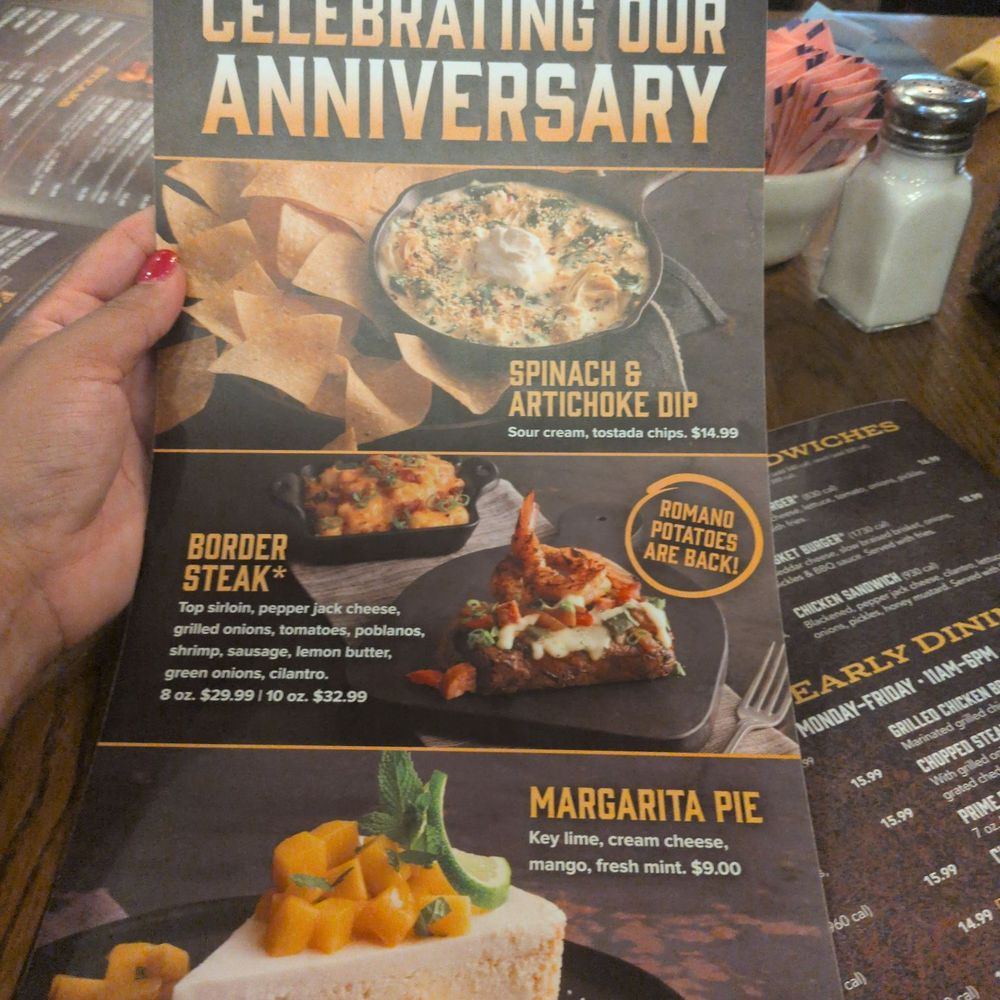 Saltgrass Steak House - Anniversary menu - Steakhouses Near Me - Houston, Texas Saltgrass Steak House - Anniversary menu - Steakhouses Near Me - Houston, Texas
