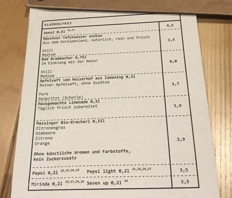 Menu photo 2 Westend Factory Munich, BY
