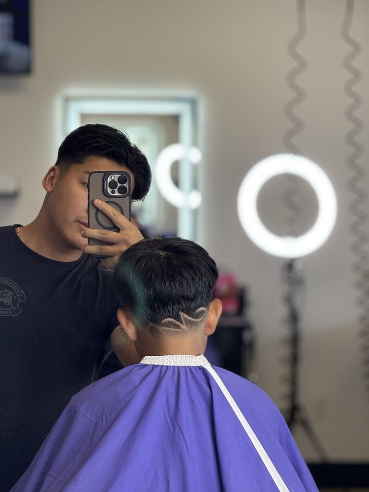 Masterpiece Barber Shop Logo