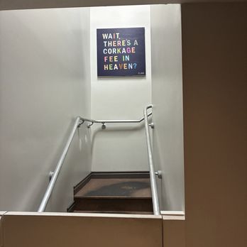 Boca Brasserie - Strange inside stairs?? - Mediterranean Near Me - Boca Raton, Florida