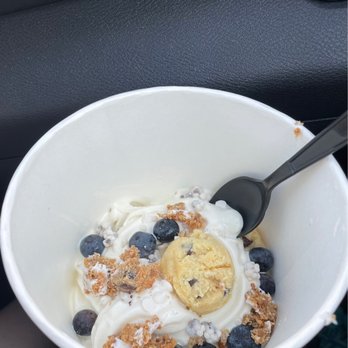 Yogurtology - Golden Cupcake Batter Yogurt - Ice Cream & Frozen Yogurt Near Me - St. Petersburg, Florida Yogurtology - Golden Cupcake Batter Yogurt - Ice Cream & Frozen Yogurt Near Me - St. Petersburg, Florida