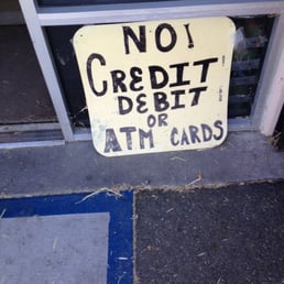 Bring cash or a check though. Bring cash or a check though.