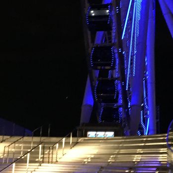 Navy Pier's Centennial Wheel - Cubby Blue for opening day! Go Cubs Go! - Amusement Parks Near Me - Chicago, Illinois