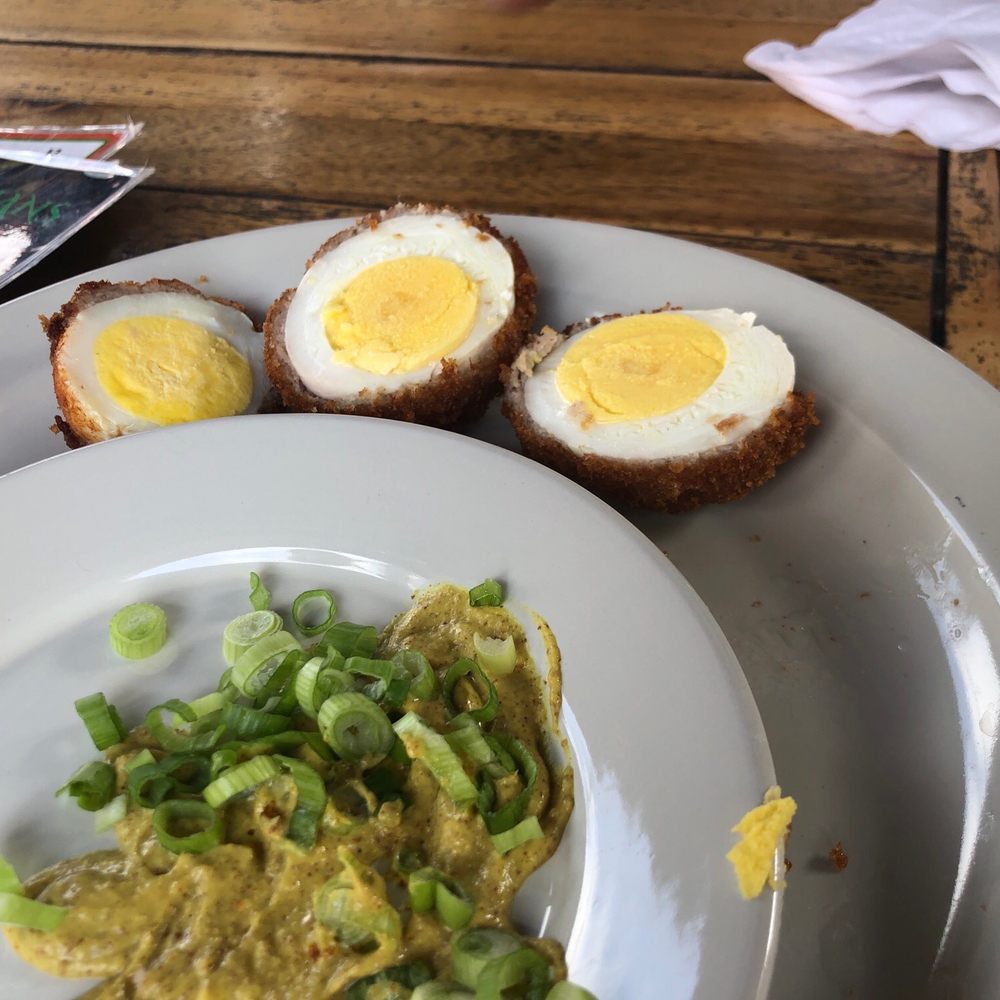 Tayton O'Brians - Scotch Eggs - New American Near Me - New Smyrna Beach, Florida