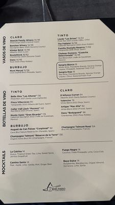 Menu photo 1 Descanso Restaurant Los Angeles, CA Menu photo 1 Descanso Restaurant Los Angeles, CA