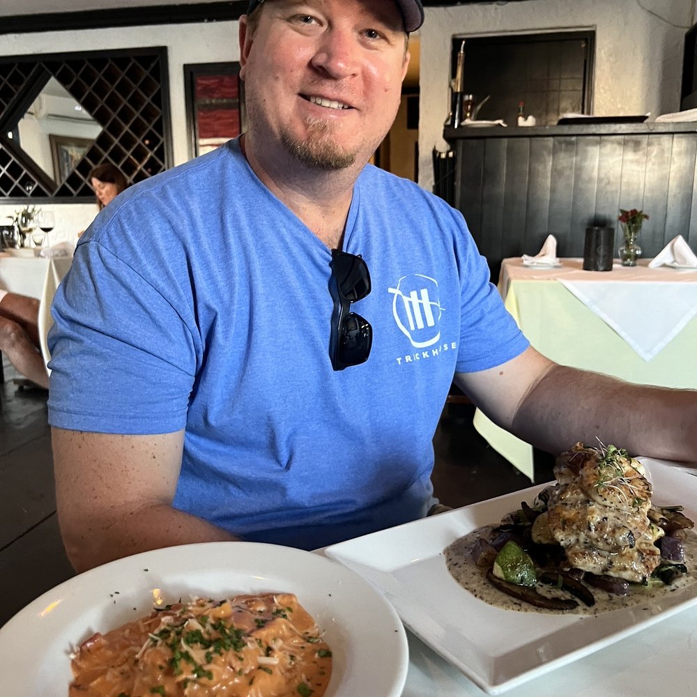 Alcaravea - Sea bass special with fresh vodka pasta on the side - Italian Near Me - Cabo San Lucas, BCS Alcaravea - Sea bass special with fresh vodka pasta on the side - Italian Near Me - Cabo San Lucas, BCS