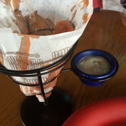 Burger Station - Orden de boneless con su aderezo de blue cheese