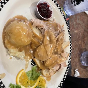 Black Bear Diner Menifee - Open-Faced Hot Turkey Sandwich (880 cals.) - Diners Near Me - Menifee, California Black Bear Diner Menifee - Open-Faced Hot Turkey Sandwich (880 cals.) - Diners Near Me - Menifee, California