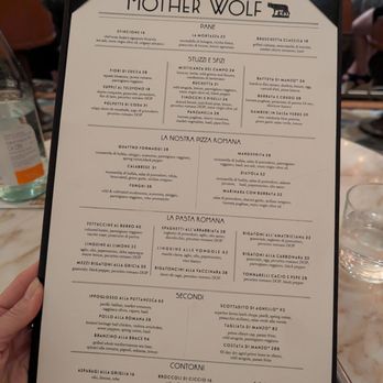 Mother Wolf - Menu - Pizza Near Me - Las Vegas, Nevada Mother Wolf - Menu - Pizza Near Me - Las Vegas, Nevada