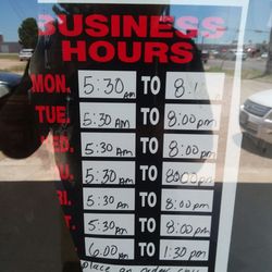 Olvera's One Stop - Hours of Operation