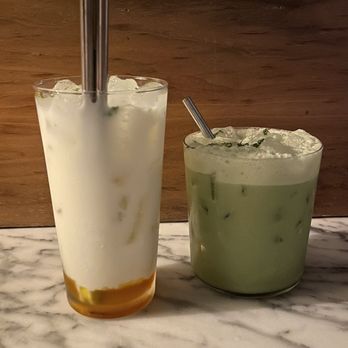 Valentine - Mango Lassi and Matcha Melon - Cocktail Bars Near Me - Phoenix, Arizona