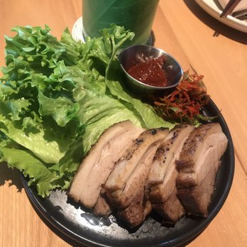 Oseyo - Bossam Pork belly "wraps" on hh menu - Korean Near Me - Austin, Texas Oseyo - Bossam Pork belly "wraps" on hh menu - Korean Near Me - Austin, Texas