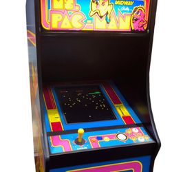 STL Arcade Repair - 60in1 Ms. PacMan Full Sized Cabinet