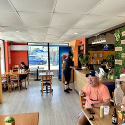 1Chick 1Bro Cafe Bistro - The inside