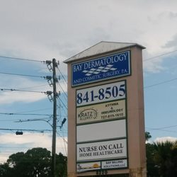 Bay Dermatology and Cosmetic Surgery - Bay Dermatology's sign on 19 at Washington Street