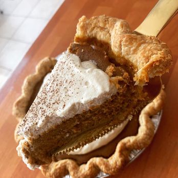 Pie Dreams - Pumpkin Pie with Cold Brew Whip - Desserts Near Me - Newark, California Pie Dreams - Pumpkin Pie with Cold Brew Whip - Desserts Near Me - Newark, California