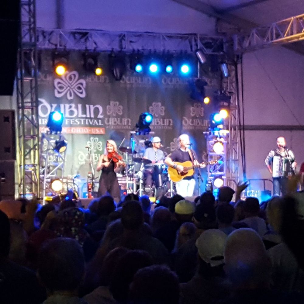 Gaelic Storm performing in 2017. Gaelic Storm performing in 2017.
